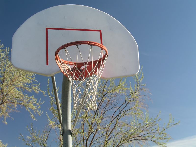 Basketball Net Installation in Spring